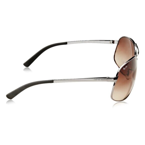 Ray-Ban Aviator Brown Gradient Lens Sunglasses RB3387-004/13 Gunmetal - Picture 3 of 5